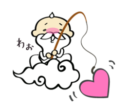 Small hermit Sticker sticker #10025020