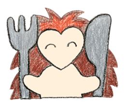 Harley of the hedgehog sticker #10024955
