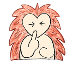Harley of the hedgehog sticker #10024956