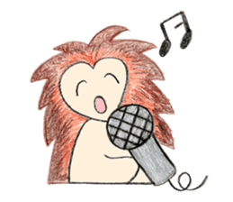 Harley of the hedgehog sticker #10024965