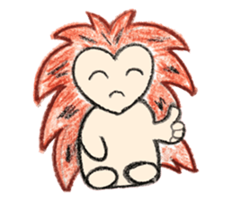 Harley of the hedgehog sticker #10024966