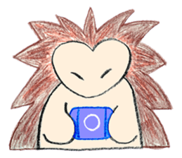 Harley of the hedgehog sticker #10024971