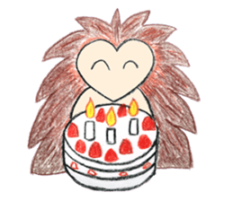 Harley of the hedgehog sticker #10024974