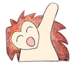 Harley of the hedgehog sticker #10024976