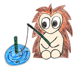 Harley of the hedgehog sticker #10024978