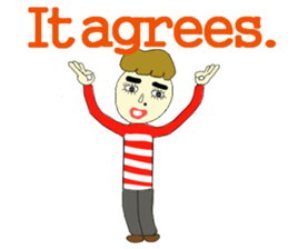 My name is OSAMU. sticker #10025267