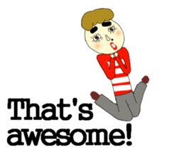 My name is OSAMU. sticker #10025274