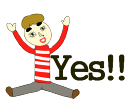 My name is OSAMU. sticker #10025278