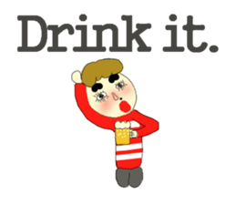 My name is OSAMU. sticker #10025287