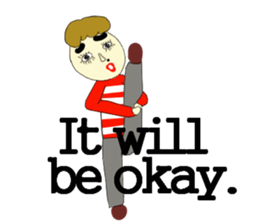 My name is OSAMU. sticker #10025289