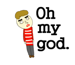 My name is OSAMU. sticker #10025293