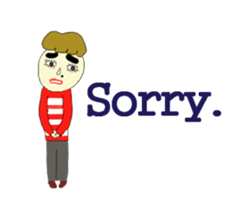 My name is OSAMU. sticker #10025295