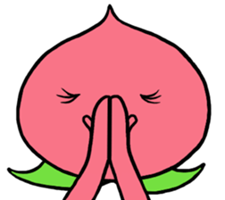 I am Peach sticker #10025806