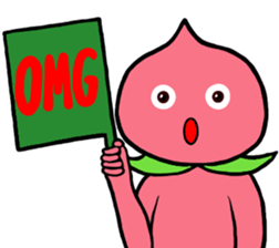 I am Peach sticker #10025815