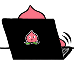 I am Peach sticker #10025818