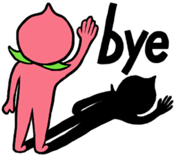 I am Peach sticker #10025821