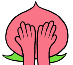 I am Peach sticker #10025822