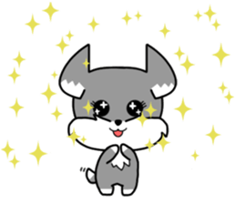 Miniature Schnauzer MOMO sticker #10025994