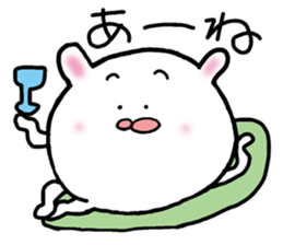 rabbit positive sticker #10026161