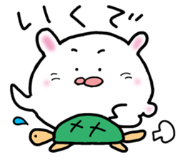 rabbit positive sticker #10026163