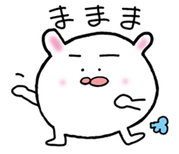 rabbit positive sticker #10026180