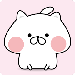 The cat which hangs down.