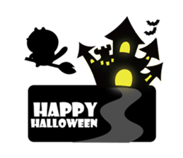 The cat which hangs down. sticker #10026221