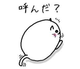 Egg cat and chick sticker #10026310