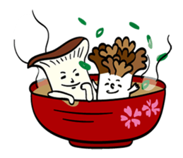 Friends of fruits and vegetables sticker #10026388