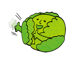 Friends of fruits and vegetables sticker #10026397