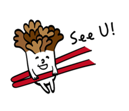 Friends of fruits and vegetables sticker #10026404