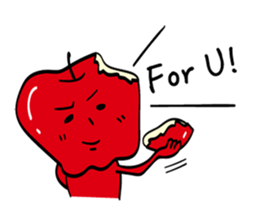 Friends of fruits and vegetables sticker #10026406