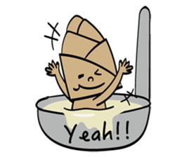 Friends of fruits and vegetables sticker #10026408