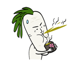 Friends of fruits and vegetables sticker #10026410