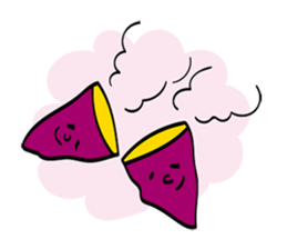 Friends of fruits and vegetables sticker #10026412