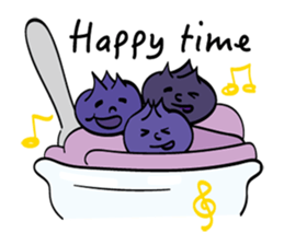 Friends of fruits and vegetables sticker #10026415