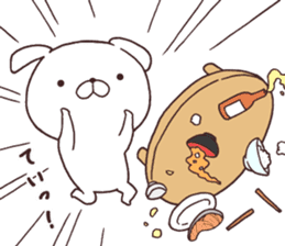 Daily Lives of cute white dogs!! sticker #10026526