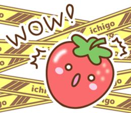 friendly strawberry sticker #10026669