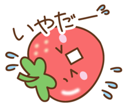 friendly strawberry sticker #10026690