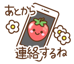 friendly strawberry sticker #10026703