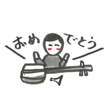 shamisen days sticker #10026742