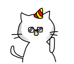 A Jolly Cat sticker #10026981