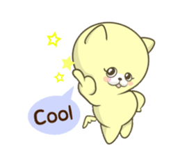 The Kitty Who Never Sleep sticker #10026993