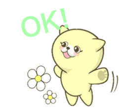 The Kitty Who Never Sleep sticker #10026996