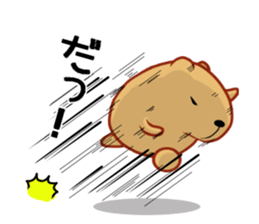 Kyapibara 7 sticker #10027093