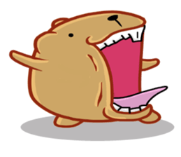 Kyapibara 7 sticker #10027096