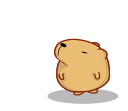 Kyapibara 7 sticker #10027097