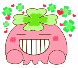 Happy jellyfish sticker #10027145