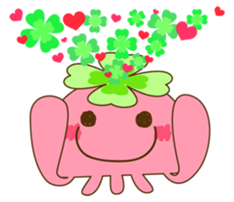 Happy jellyfish sticker #10027148