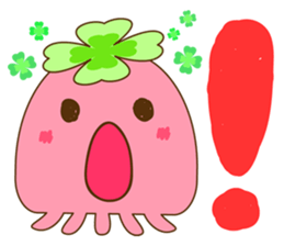 Happy jellyfish sticker #10027150